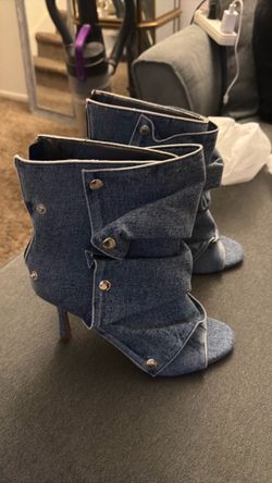 Jean booties