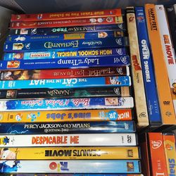 50 kids disney elf Rio and more animated family DVD movie wholesale lot