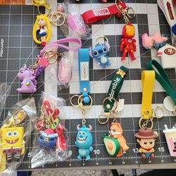 Character Keychains 