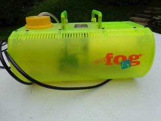 Vintage Halloween Lite F/X Fog Maker Machine Model 1741 - Rare Neon Green
