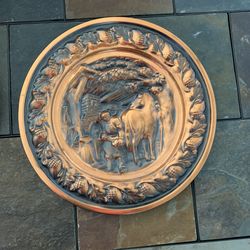Antique Copper decorative plates