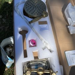 Antique Brass shower Mixer 