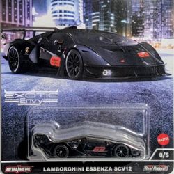 Hot Wheels Exotic Envy Lamborghini Essenza SCV12 Chase