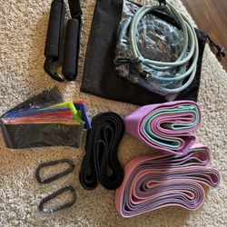 Large Set Of Resistance Bands 