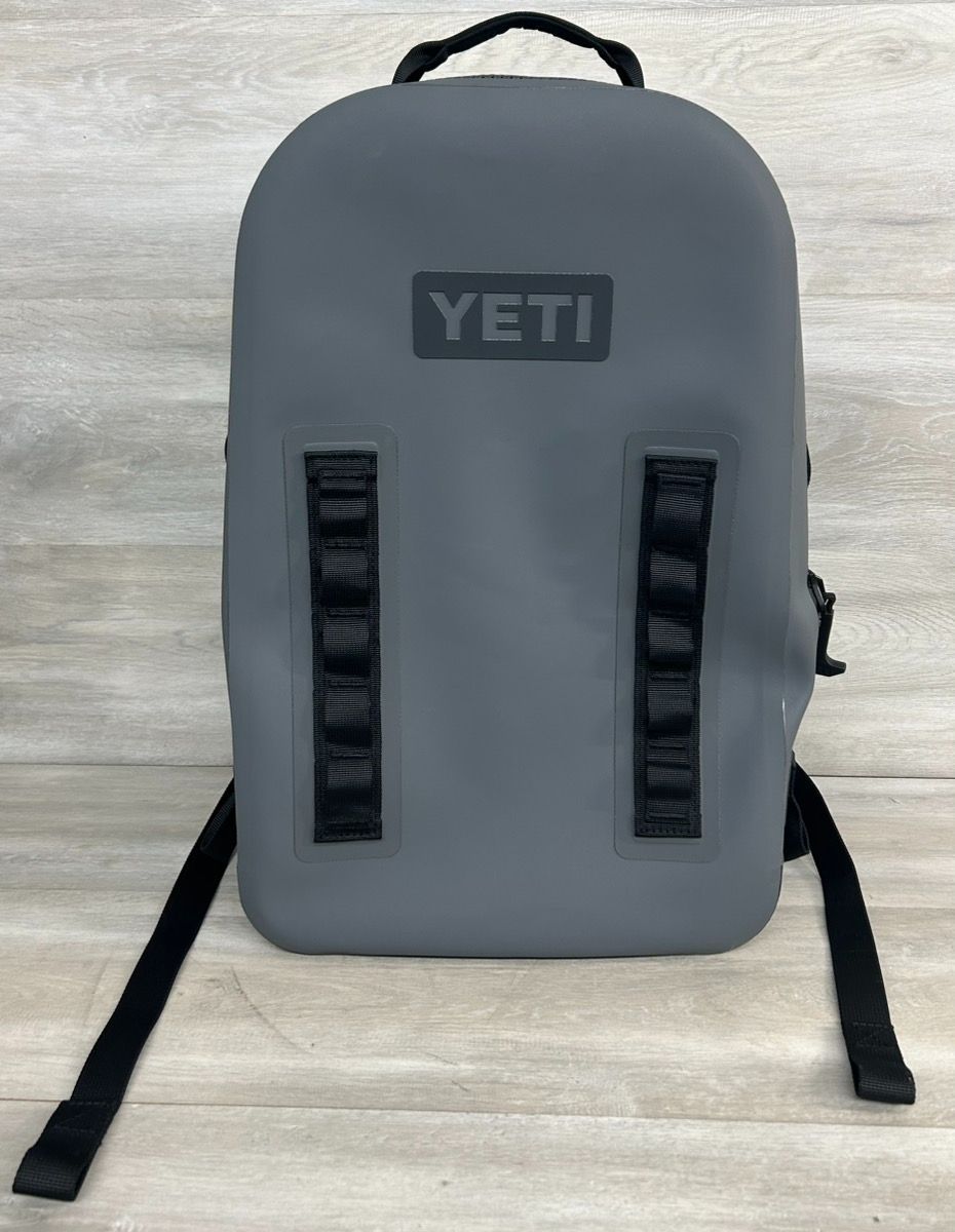 YETI Panga 28 L Waterproof Backpack – High-Durability Grey/Black Finish (PO1022126)