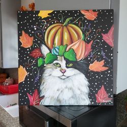 Thanksgiving Cat