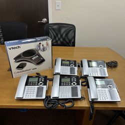 Vtech Phone System With Conference Speaker 