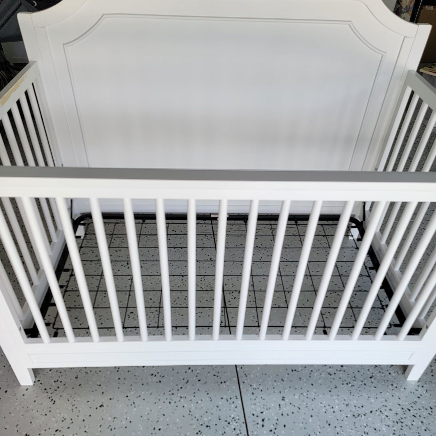 White Baby Crib