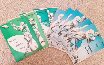 Vintage 1960'S Stadium Highschool Football Programs Tacoma WA