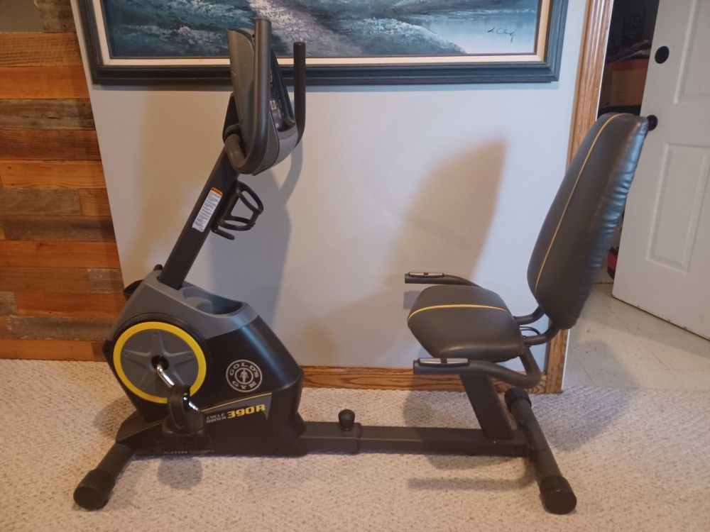 Gold's Gym Recumbent Stationery Bike