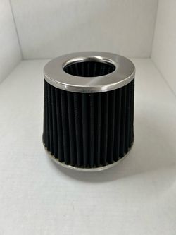 Cone air filter  2.5 inch to 3 inch, universal