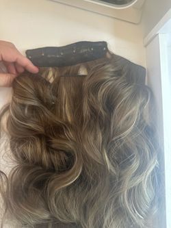 22 in brow clip in extensions new
