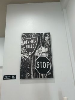 Beverly Hills Printed Canvas