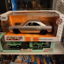 Jada 1/24 Big Time Muscle 1970 Plymouth Road Runner