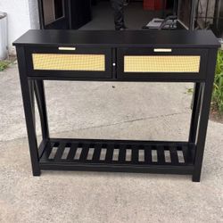 New 39.3”x11.8”x31.5 White Or Black Wooden Entryway Console Table Kitchen Console Cabinet 