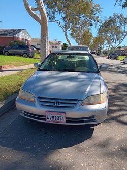 2002 Honda Accord Silver Sedan