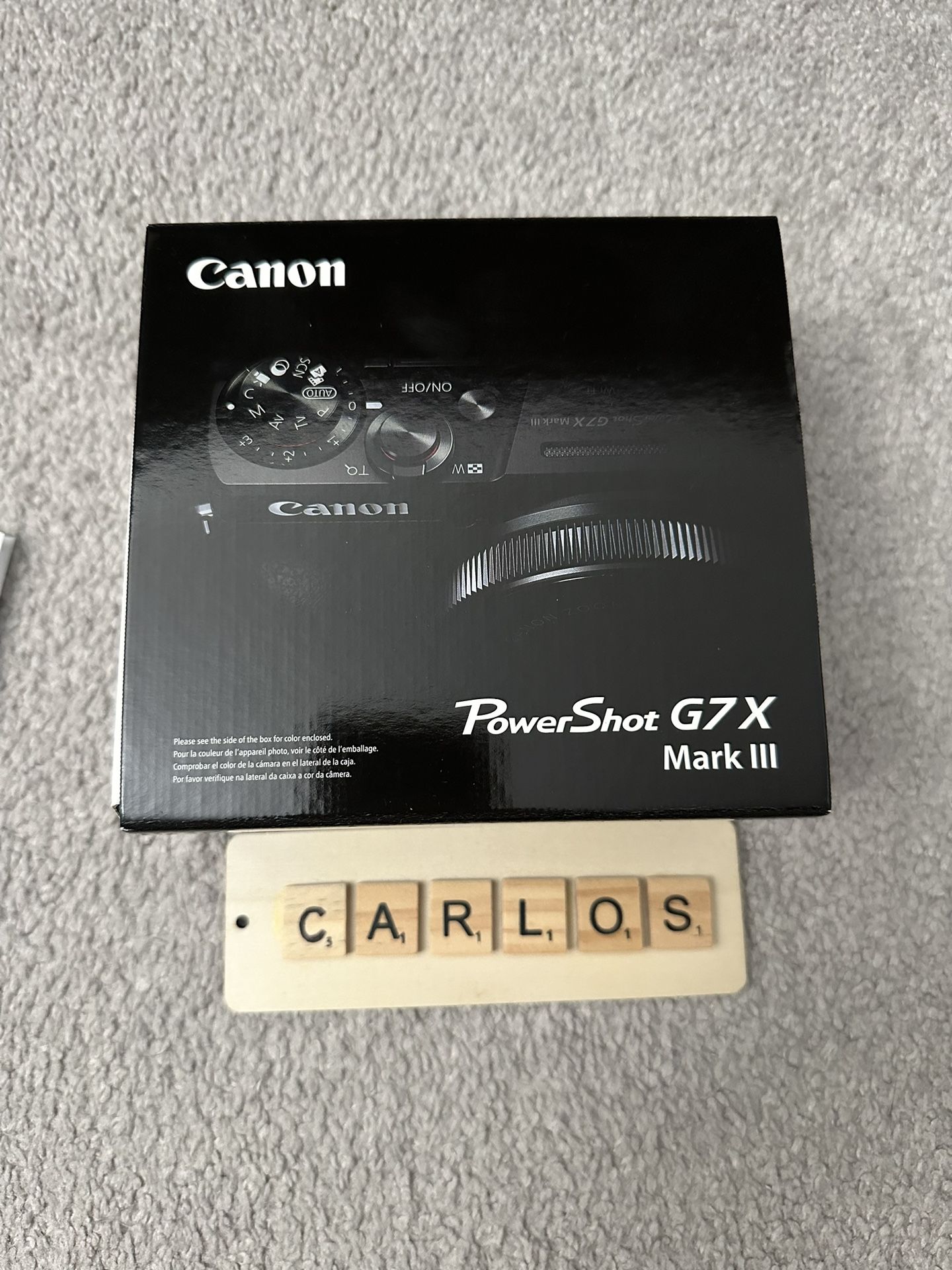 Canon G7X Mark III Silver