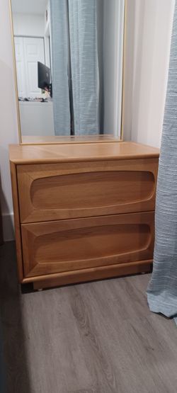 Wood night table - Nautica