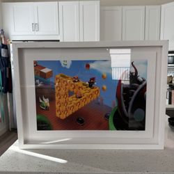 Mario Bros Isometric Penrose Triangle Print