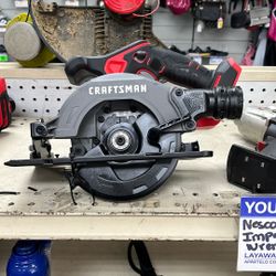 Craftsman Circular Saw No Battery 