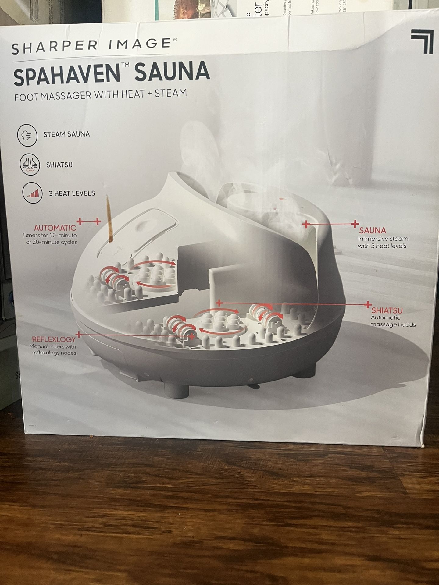 Spahaven Sauna Foot Massager