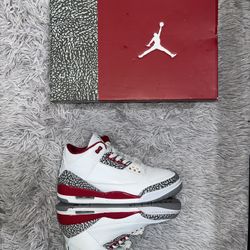 Jordan 3 ‘Cardinal Red ‘