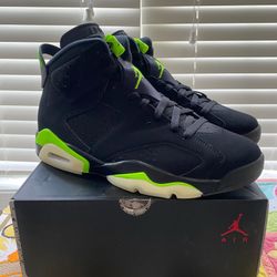 Jordan 6 Electric Green Size 8 BRAND NEW DS