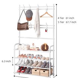 Used In Normal White Shoe Rack