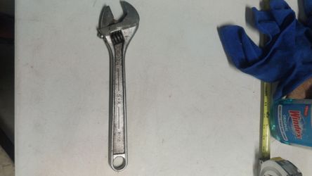 S&K 12 Inch Adjustable Wrench