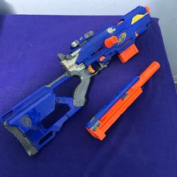Nerf N-Strike Longstrike CS-6 Dart Blaster (Missing Darts)