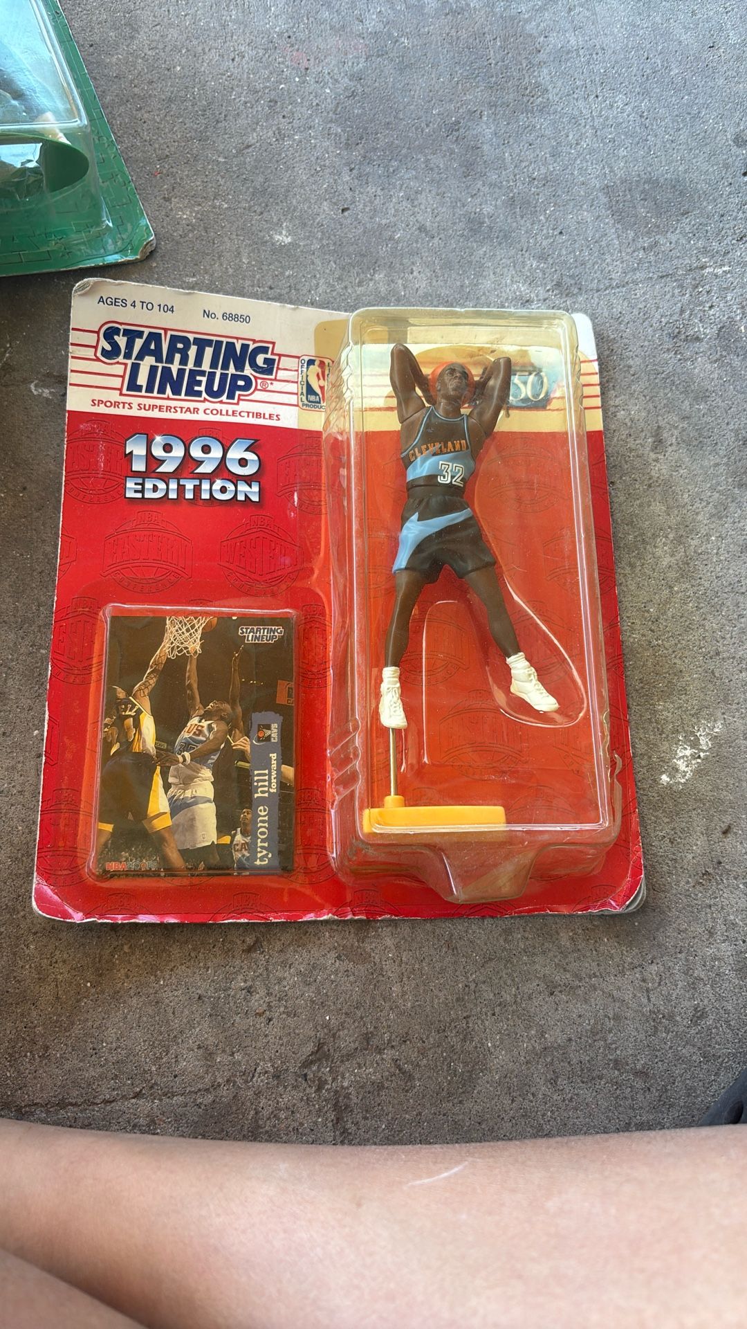 Cleveland Action Figure, Including With Card 1996 Edition