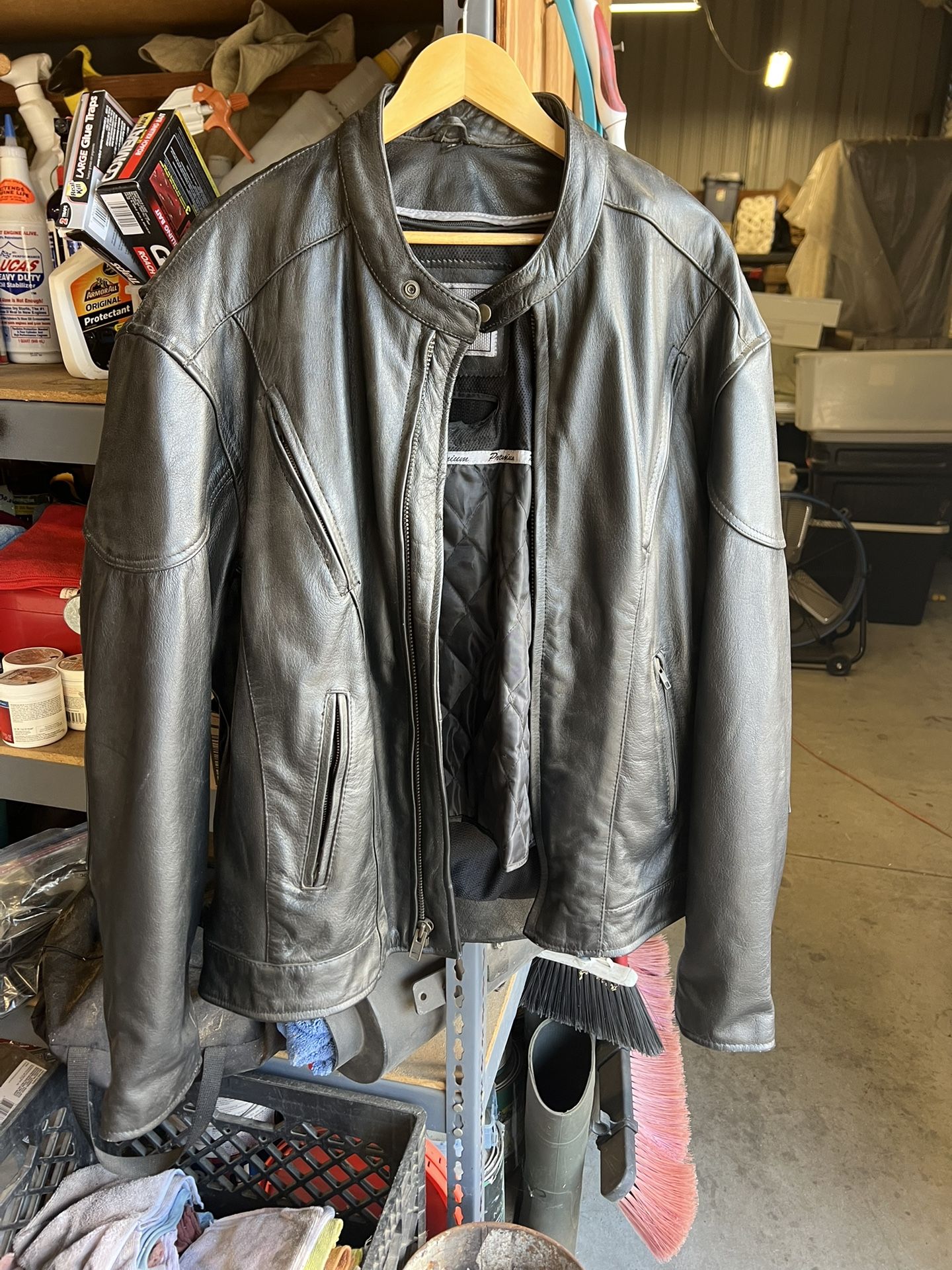 Unik Leather Motorcycle Jacket