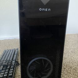 [used] omen pc + keyboard and wired mouse