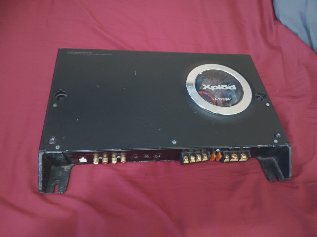 SONY Xplod POWER Amplifier 2/1 Channel 1200W bridgeable POWERHOUSE! Free Delivery Demo Portland Vancouver
