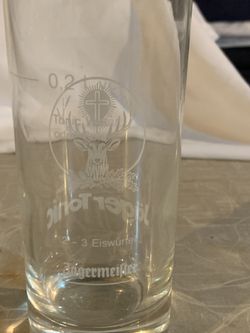 Jäegermeister Glassware 