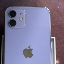 iPhone 12 Purple Color UNLOCKED Like New 