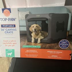 Portable 36” Canvas Crate