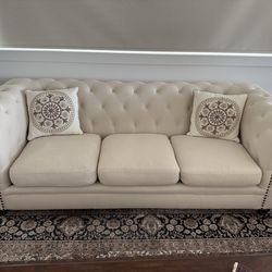 Sofa, loveseats and chair