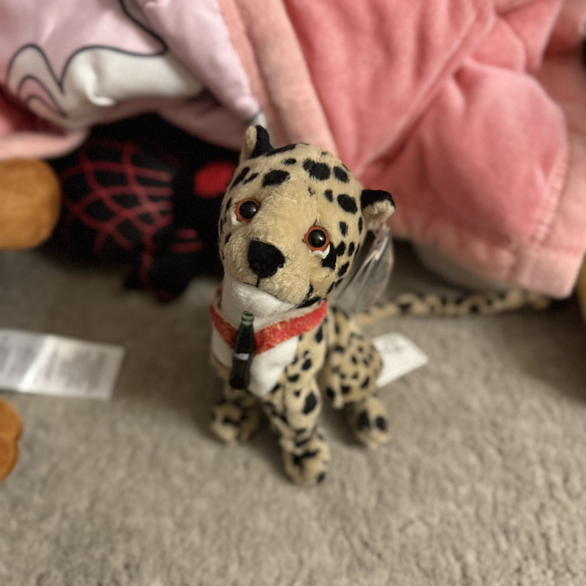 Heeta the Cheetah Coca Cola International Collection Plush