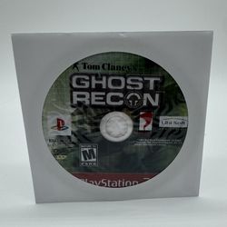Tom Clancy's Ghost Recon Greatest Hits (Sony PlayStation 2, PS2) Disc Only