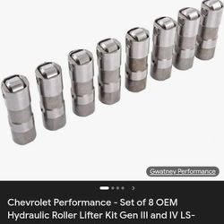 Brand New Hydraulic Lifters For Chevy 