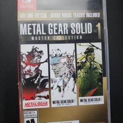Metal Gear SOLID Master Collection Vol 1 For Nintendo Switch 