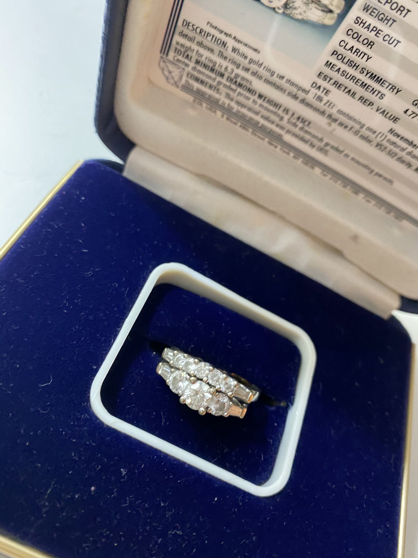 Set wedding ring Diamond