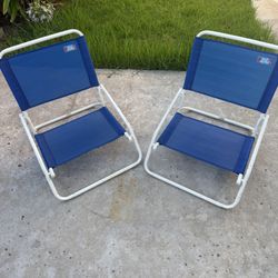 Beach Sand Chairs 2 - $40