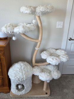 Kb Pets Teddy Blanc Tree