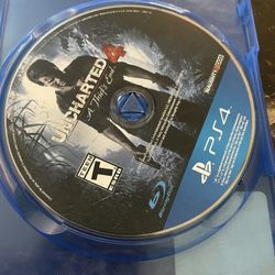 PS4 Uncharted game