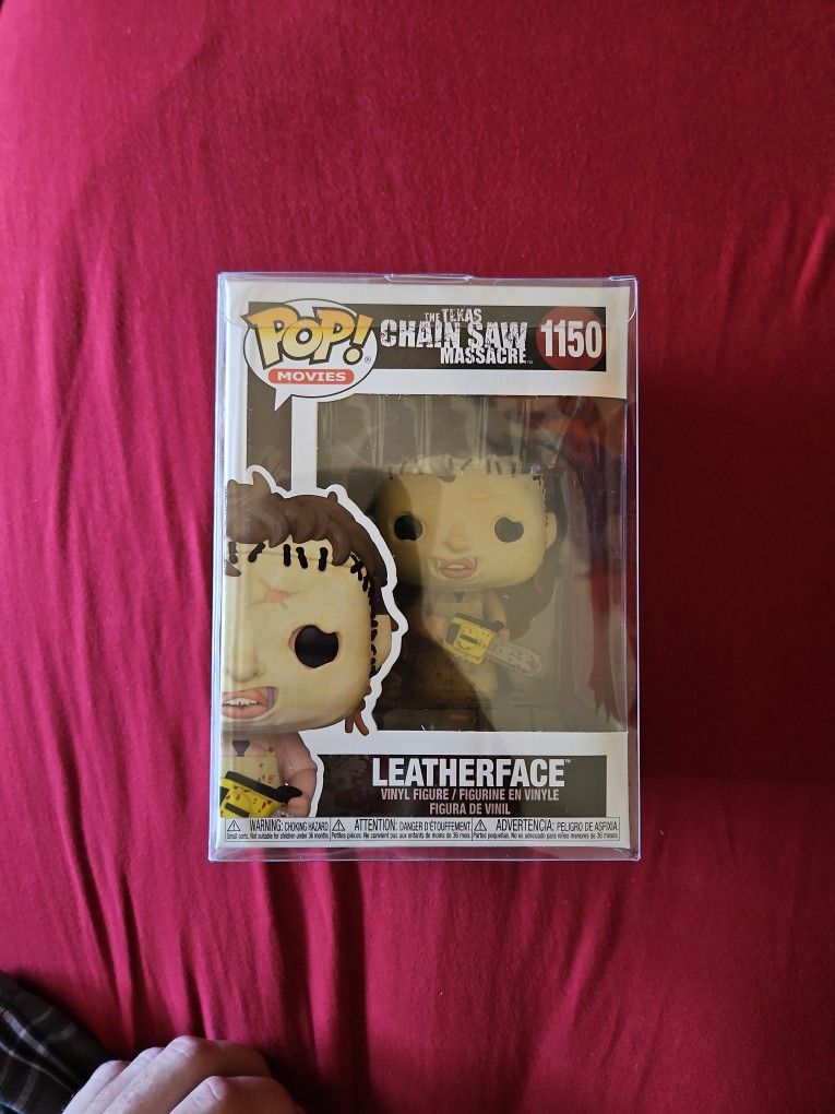 Funko Pop Movies, Leatherface , Texas chainsaw massacre.