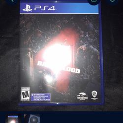 Back for Blood Ps4