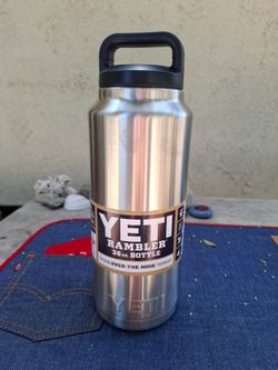 9CT Brand New YETI Rambler 36 oz Stainless Steel Bottle