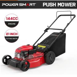 PowerSmart21 in.3-in-1 Gas Push Lawn Mower